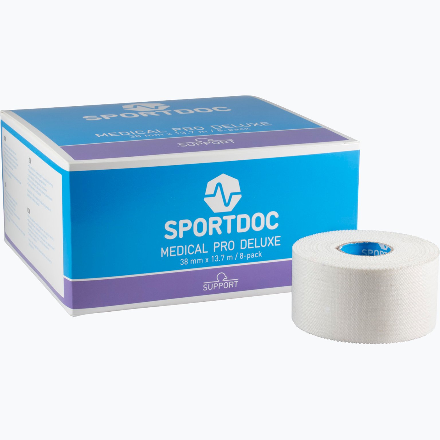 SPORTDOC Medical Pro Deluxe 38mmx13,7m (8-pack) Flerfärgad