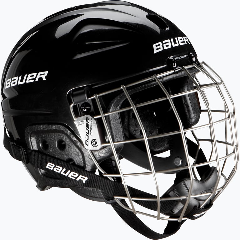 Bauer Hockey Prodigy Combo hjälm Svart