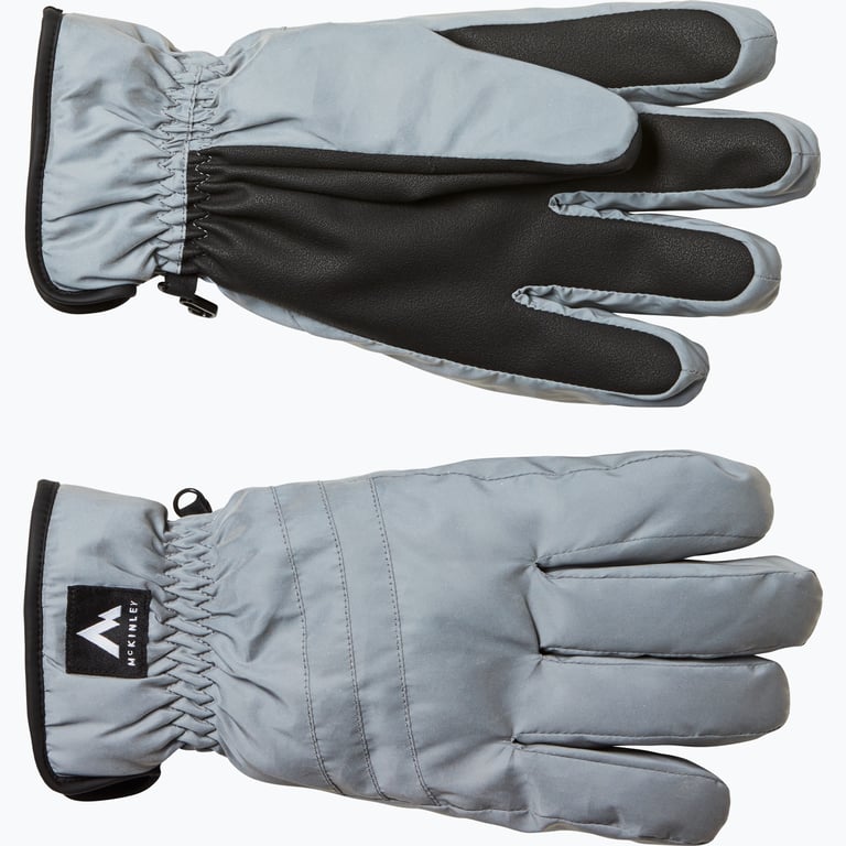 McKinley Reflective Sr handskar Silver