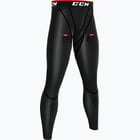 förhandsvisning ikon 1 för CCM Hockey Compression Jock Jr underställsbyxa Svart