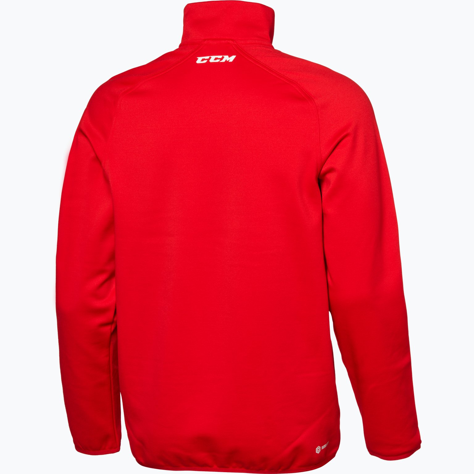 CCM Hockey Locker Room 1/4 ZIP Sr Röd