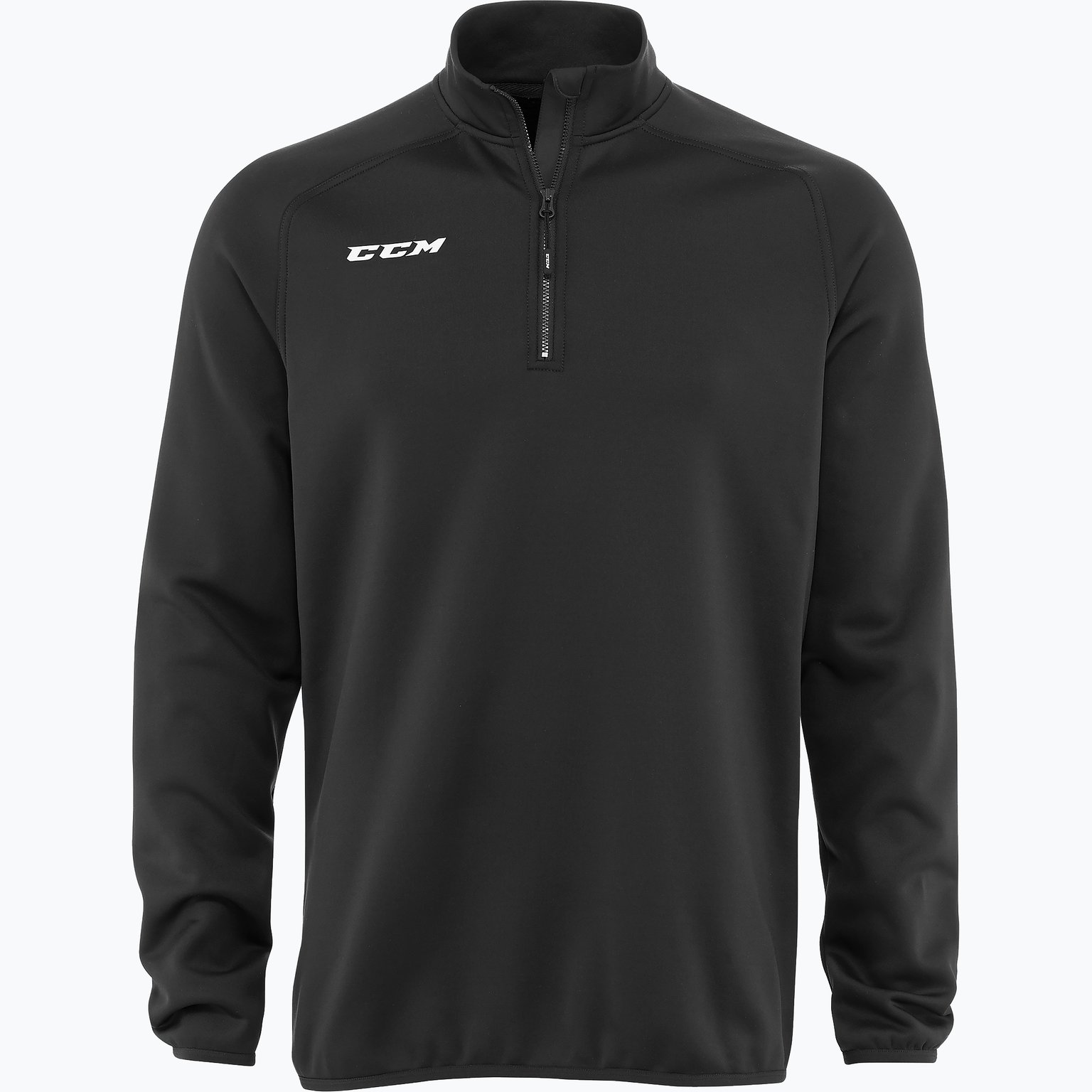 CCM Hockey Locker Room 1/4 ZIP Jr Svart