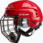 förhandsvisning ikon 3 för CCM Hockey HTC CCM Tacks 710 hockeyhjälm Röd