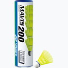 färgalternativ för Gul Yonex Mavis 200 6-pack badmintonbollar