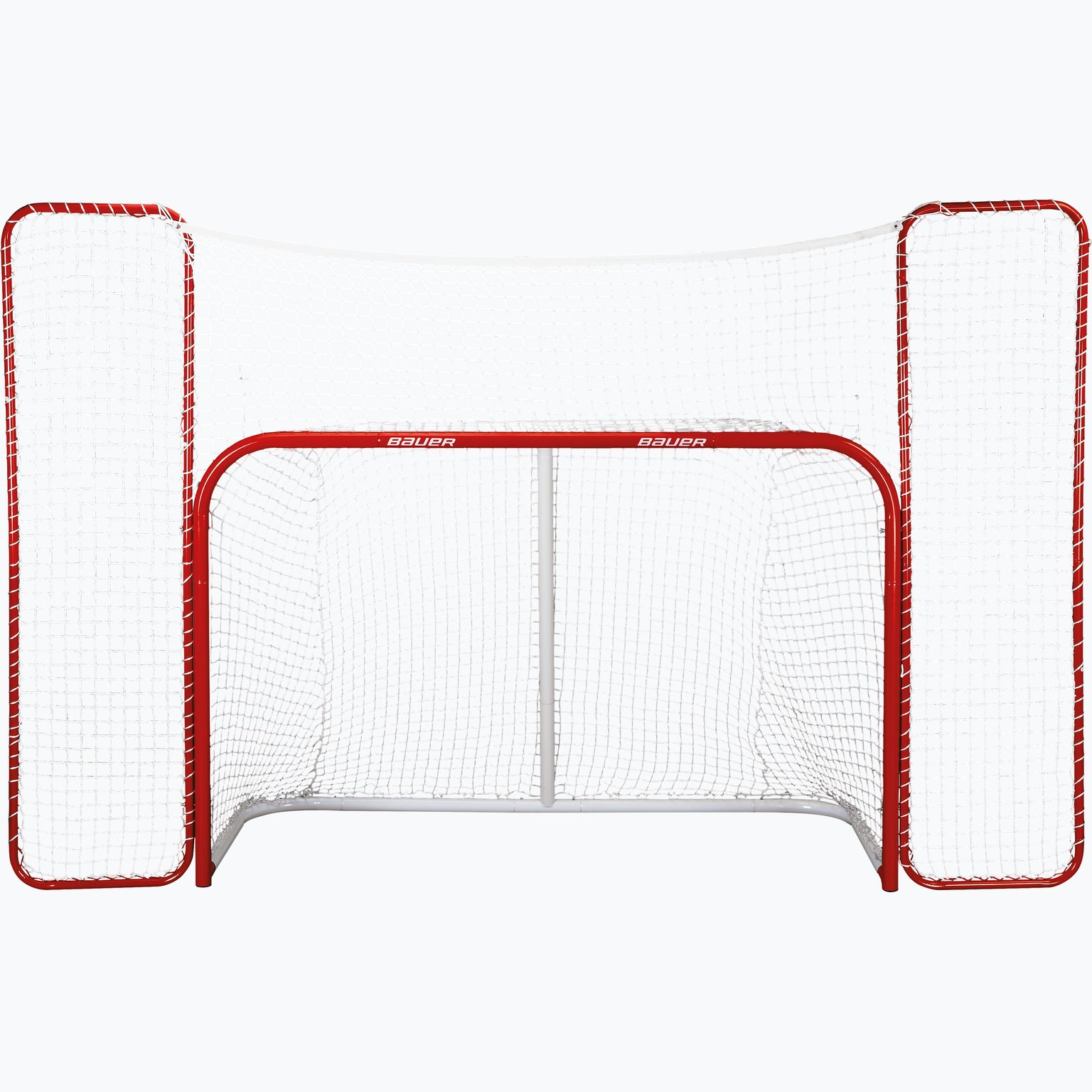 Bauer Hockey Performance Goal with backstop hockeymål Röd