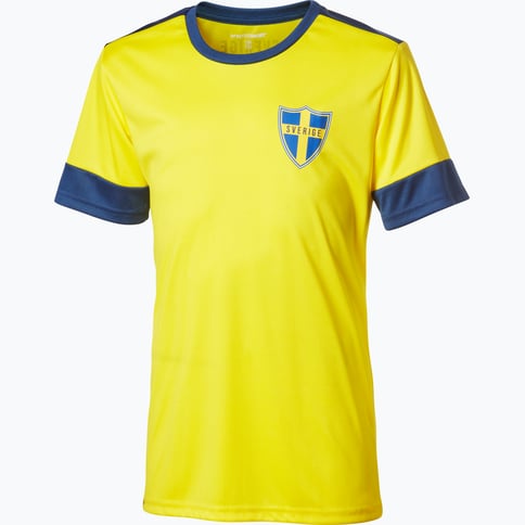 Intersport Sweden JR t-shirt Gul