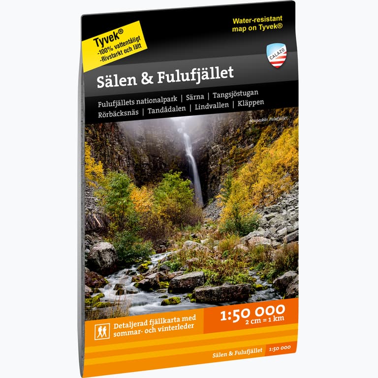Calazo Sälen & Fulufjället 1:50 000 Flerfärgad