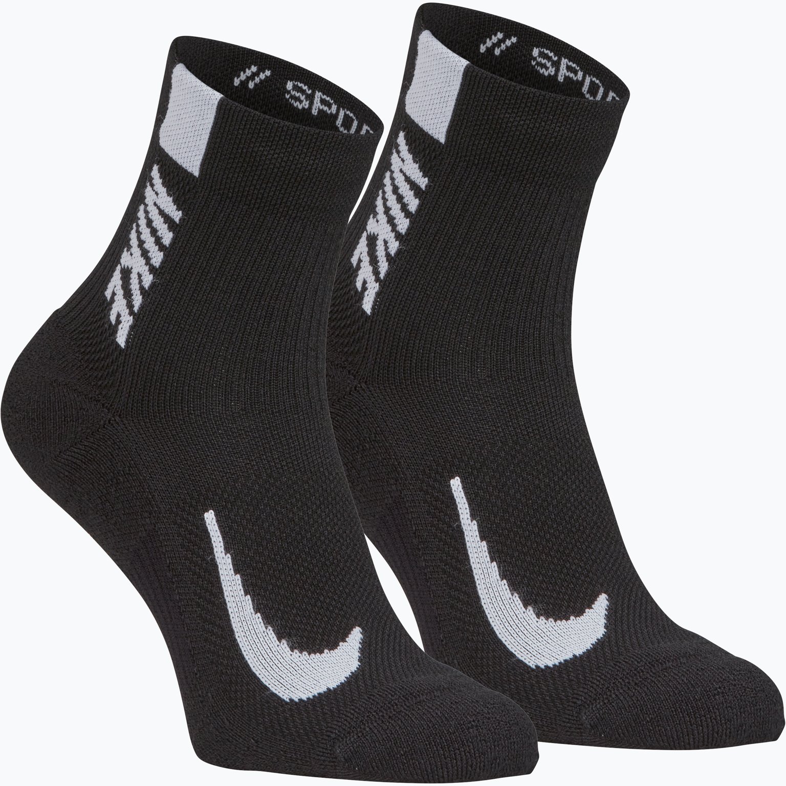 Nike Multiplier Running Ankle 2pack strumpor  Svart