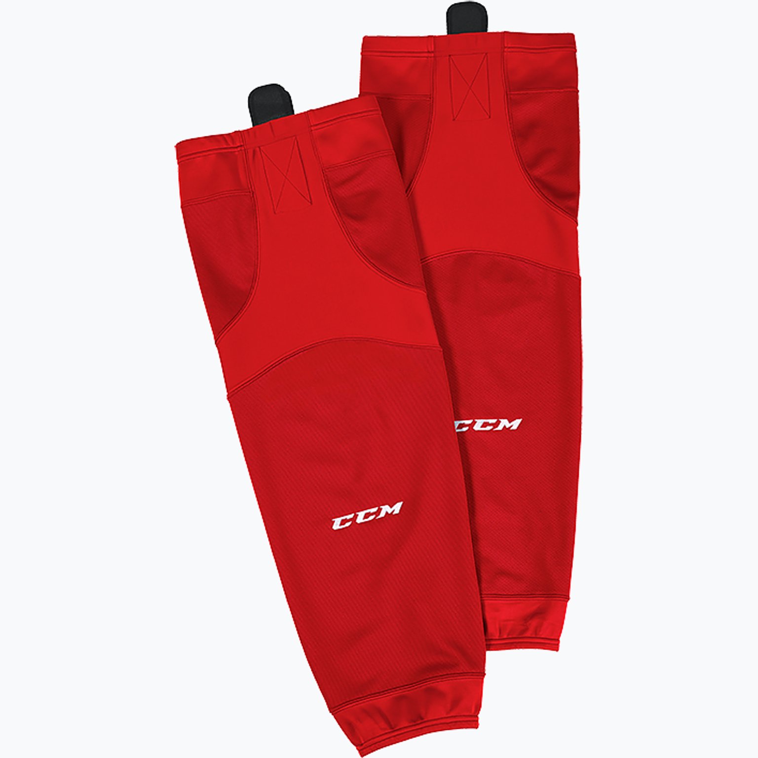 CCM Hockey 6000 Edge Sock Sr damask Röd