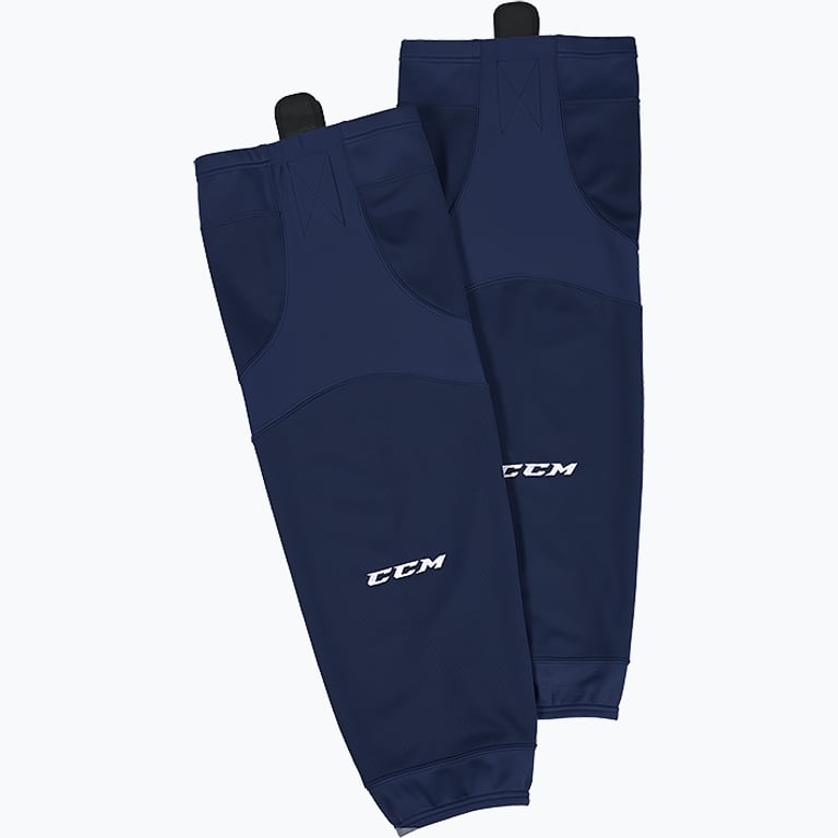 CCM Hockey 6000 Edge Sock Sr damask Blå