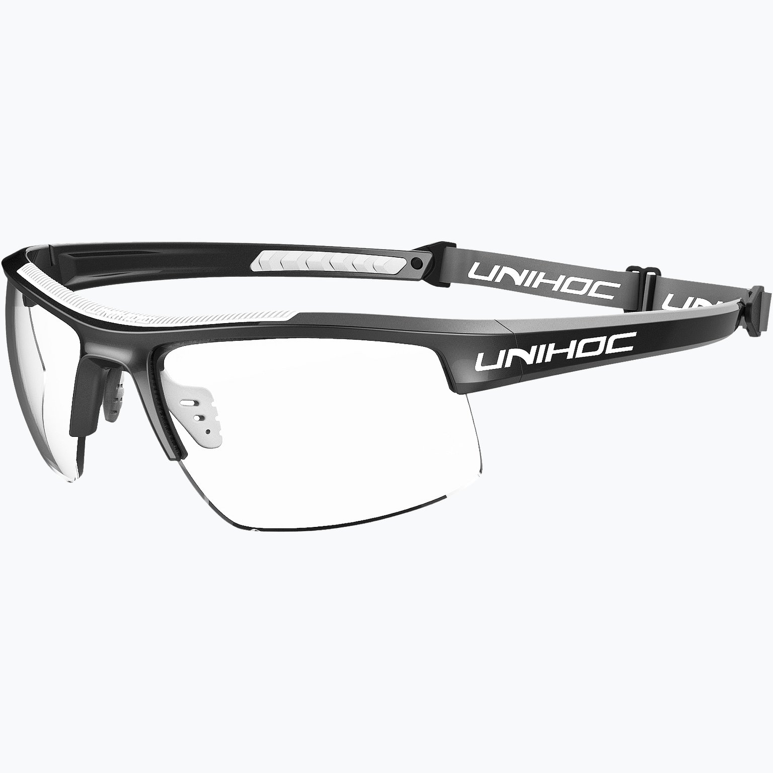 Unihoc Energy JR innebandyglasögon Svart