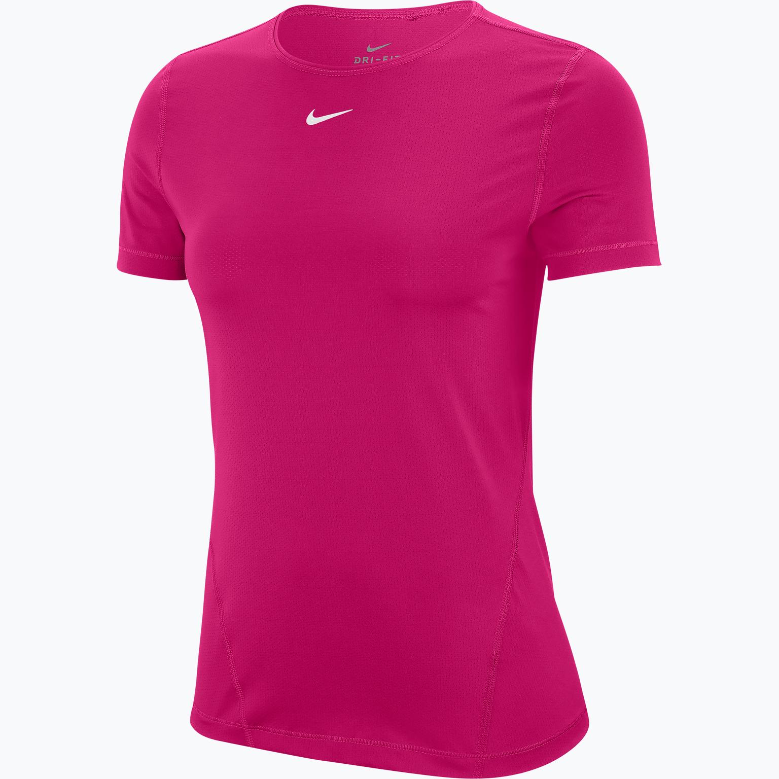 Nike W Pro All Over Mesh t-shirt Lila