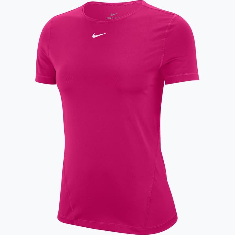 Nike W Pro All Over Mesh t-shirt Lila
