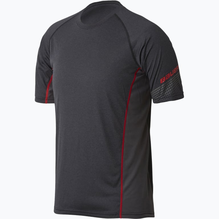 Bauer Hockey Essential SS Top JR t-shirt Grå