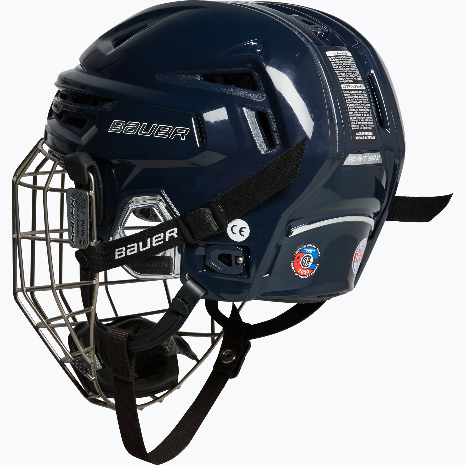 Bauer Hockey RE-AKT 150 Combo - hjälm Blå