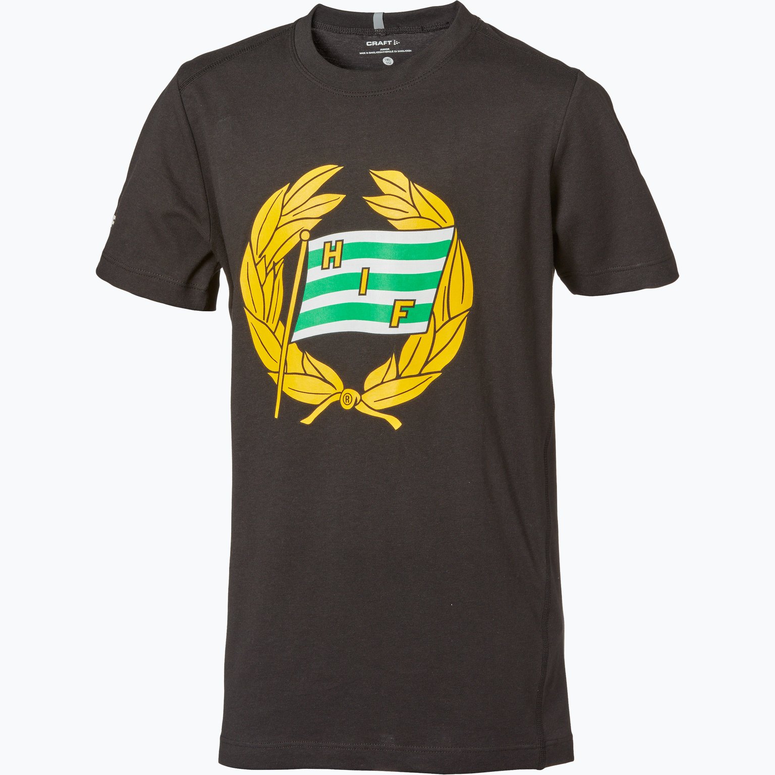 Hammarby Logo Tee Jr Svart