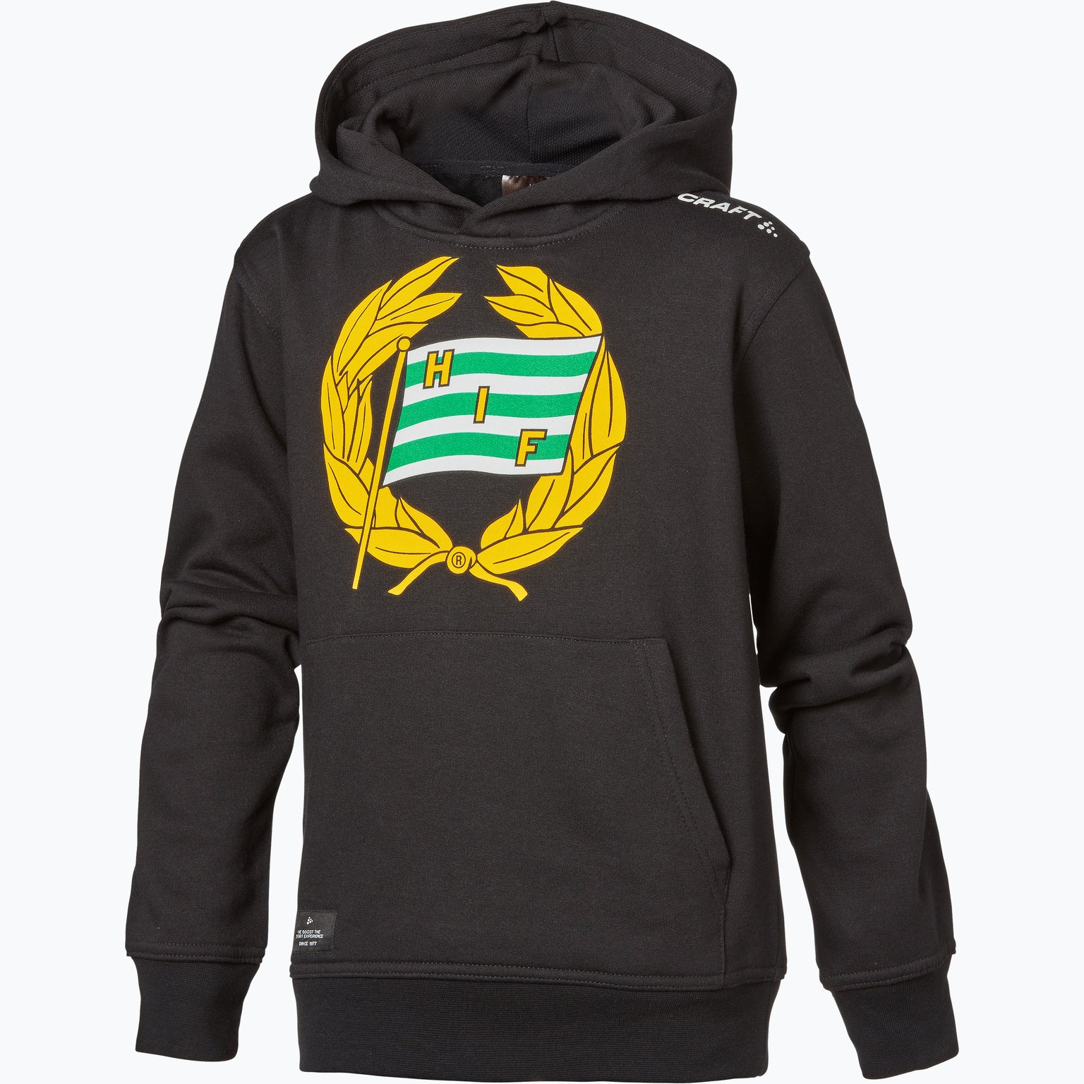 Hammarby Logo Hoodie Jr Svart