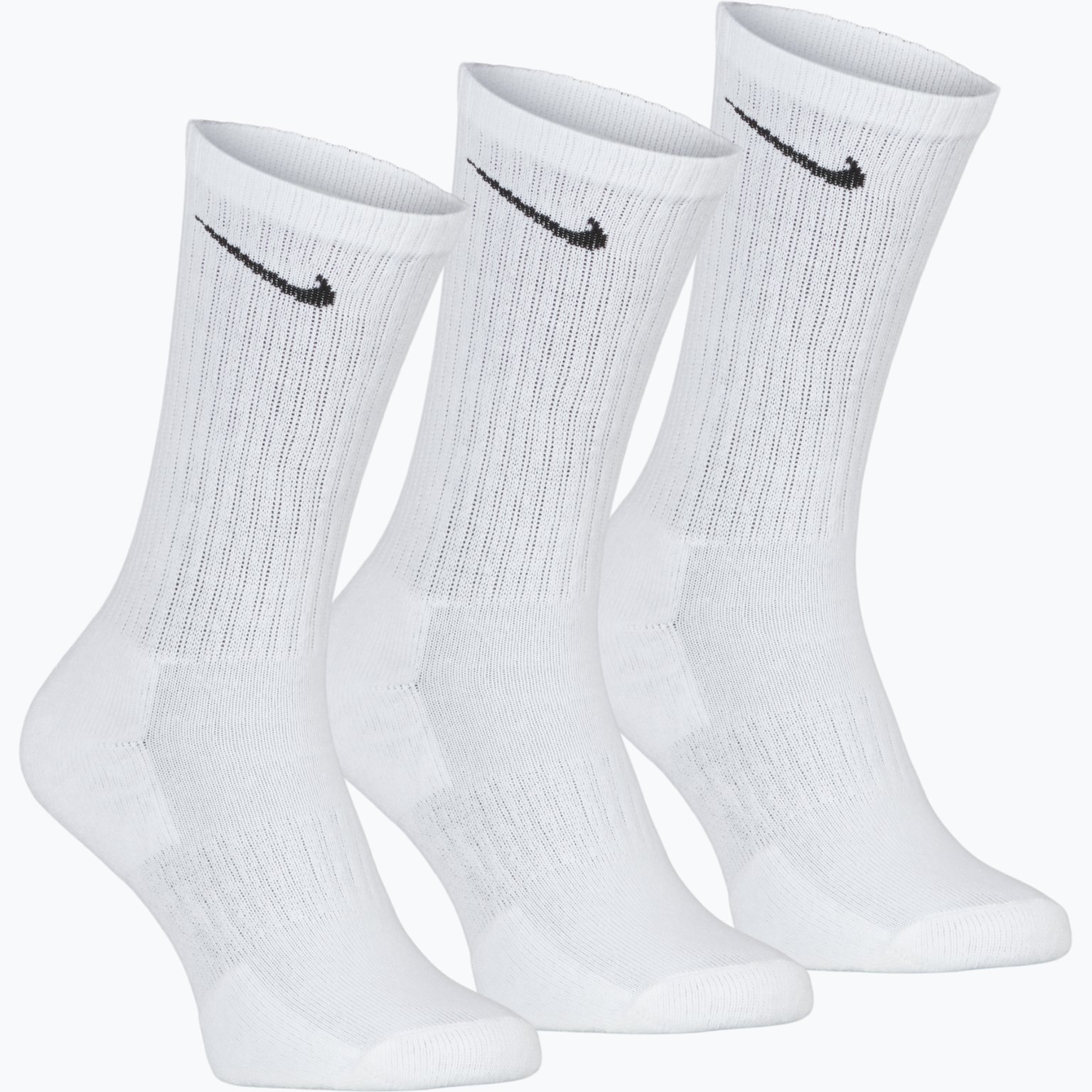 Nike Everyday Cushioned 3-pack strumpor Vit