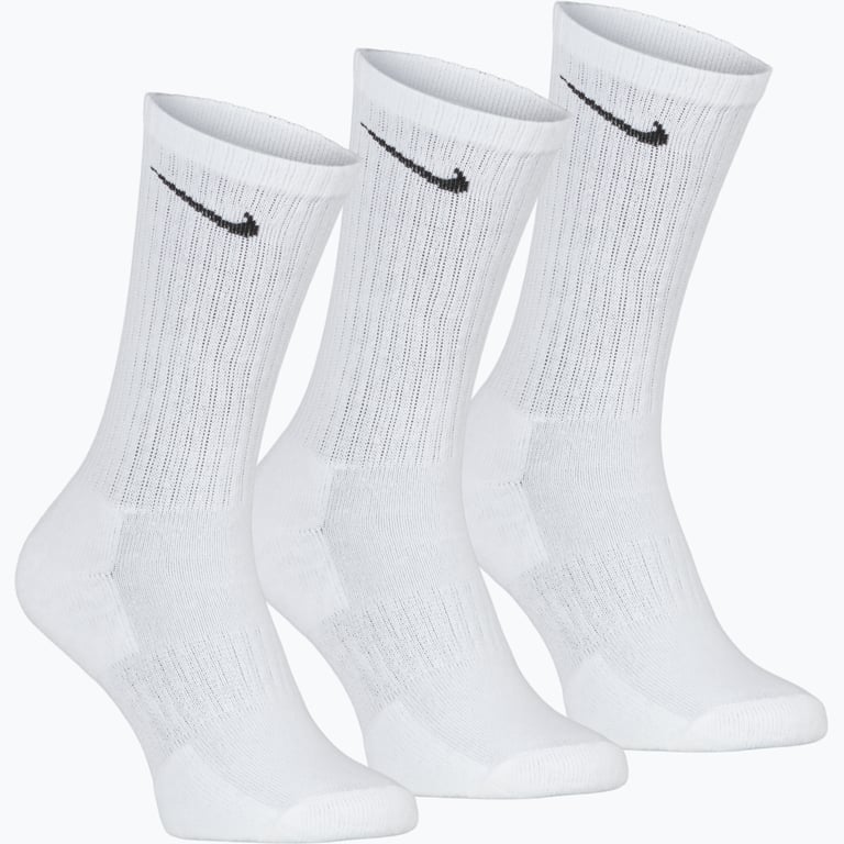 Nike Everyday Cushioned 3-pack strumpor Vit