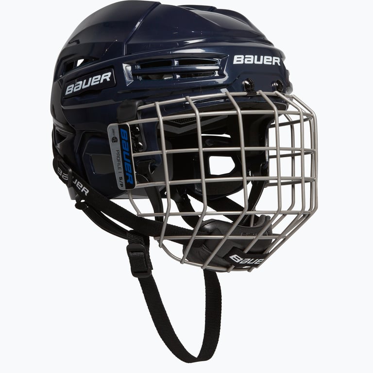 Bauer Hockey IMS 5.0 Combo II hockeyhjälm Blå