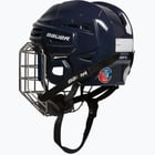 förhandsvisning ikon 2 för Bauer Hockey IMS 5.0 Combo II hockeyhjälm Blå