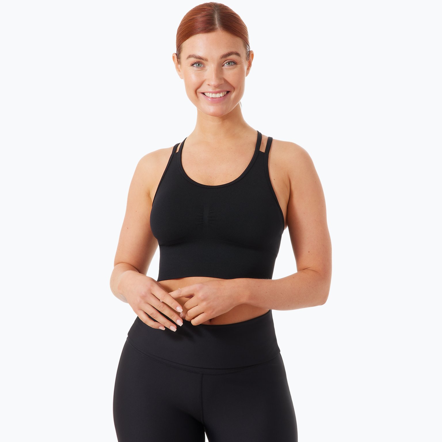 Energetics Soft Seamless W sport-BH Svart