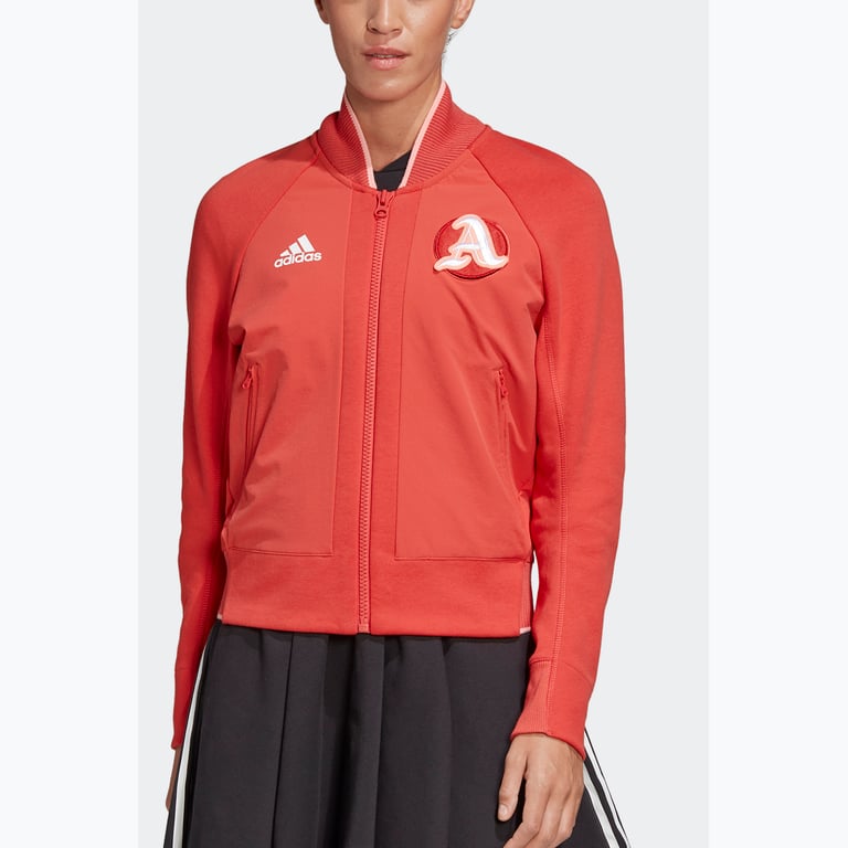 adidas W VRCT träningsjacka Röd