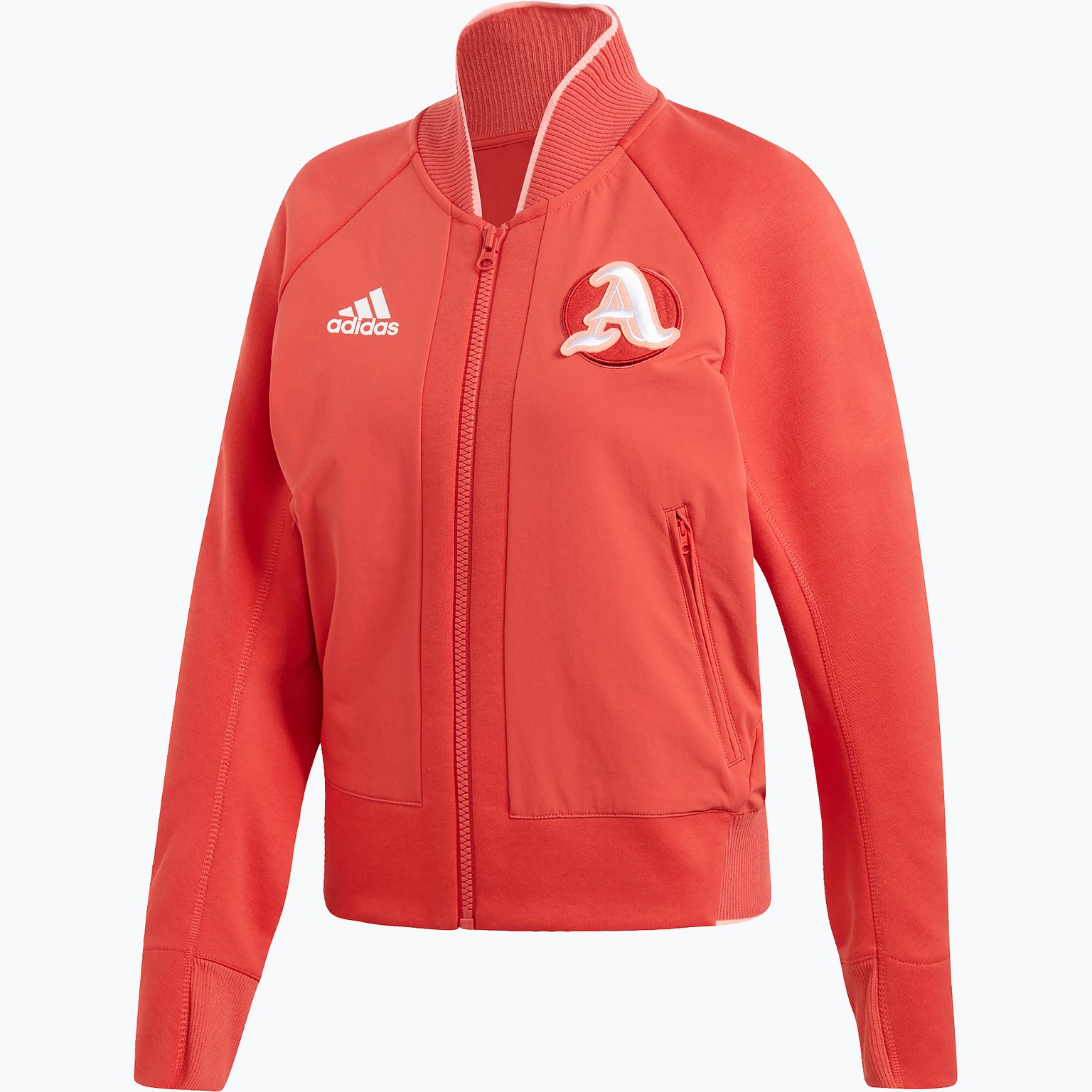 adidas W VRCT träningsjacka Röd