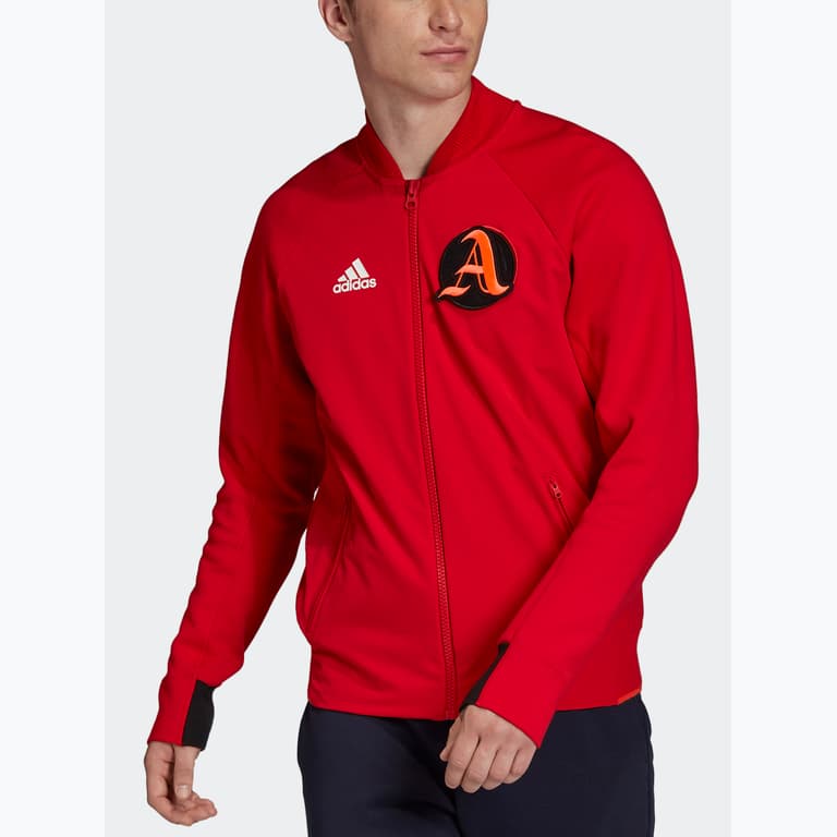 adidas M VRCT träningsjacka Röd