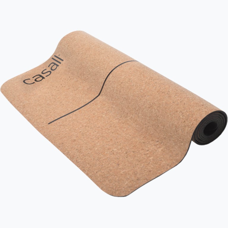 Casall Natural Cork 5mm yogamatta Beige