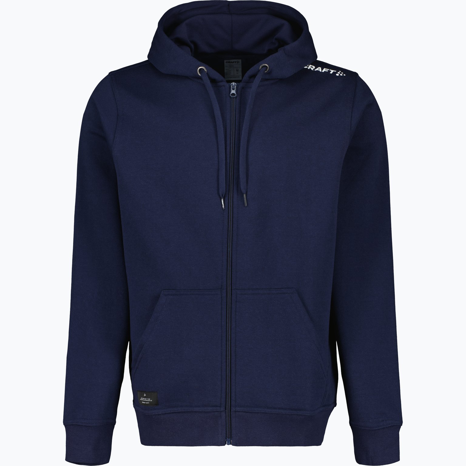 Craft Community Fullzip Hoodie Blå