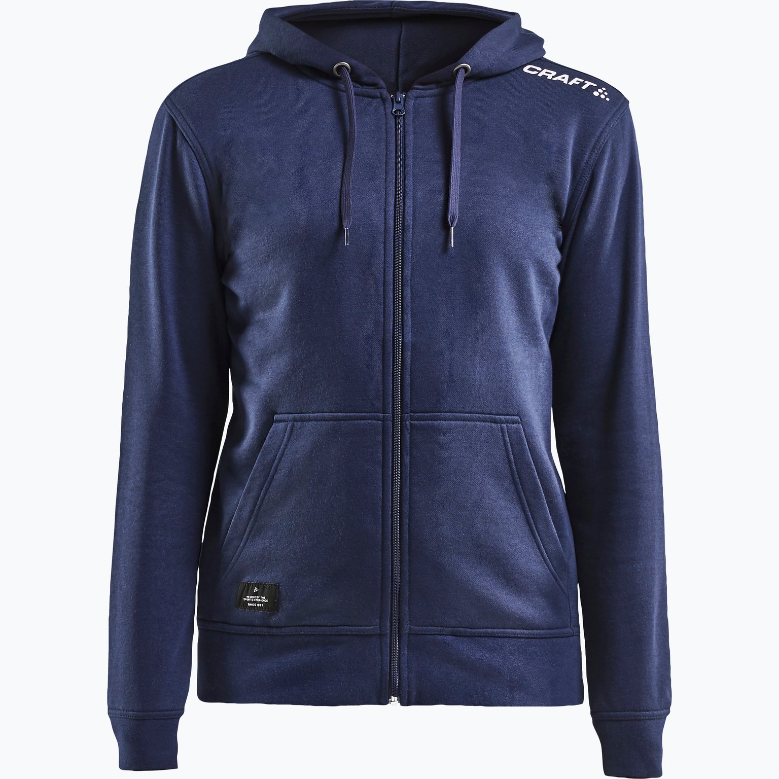 Craft Community Fullzip W Hoodie Blå