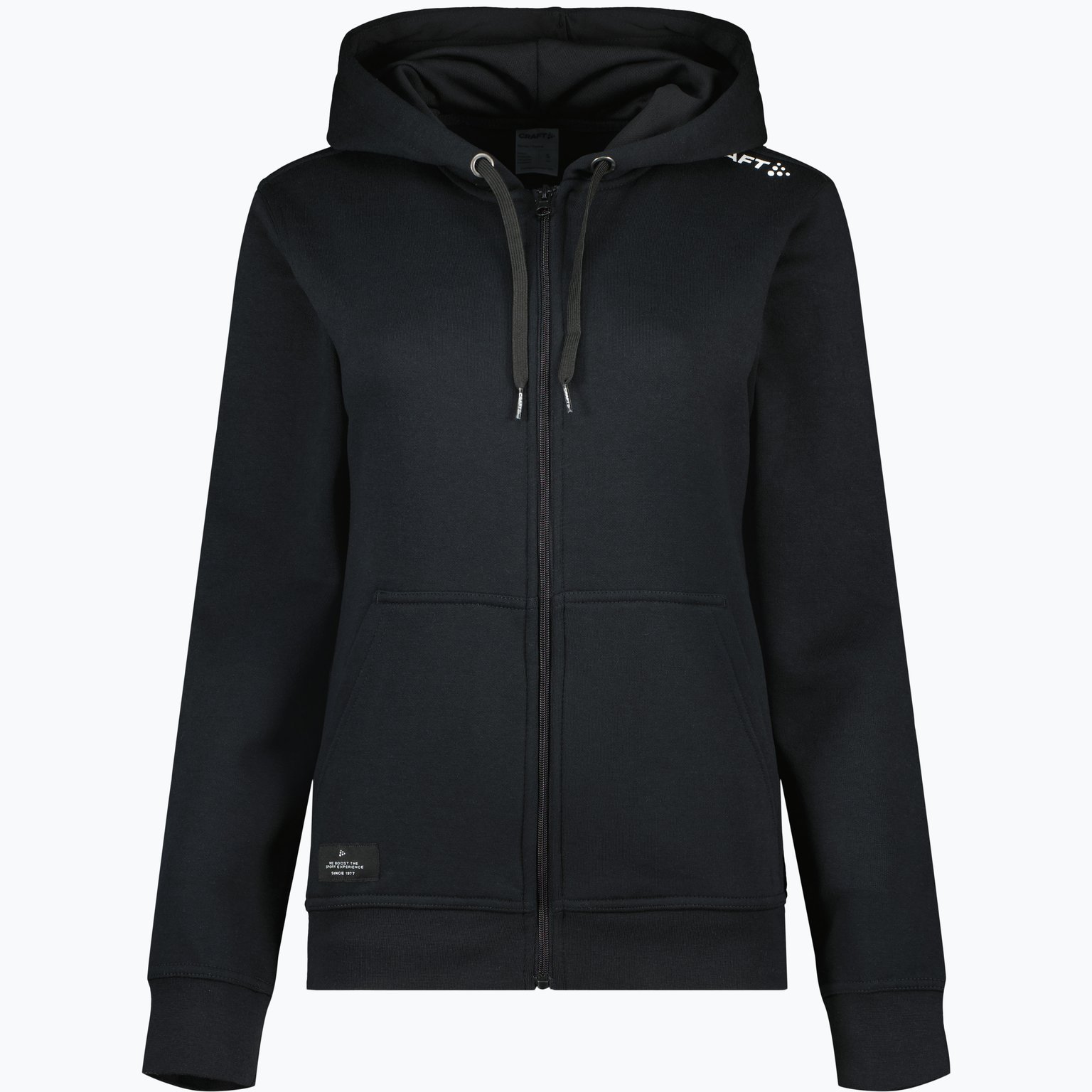 Craft Community Fullzip W Hoodie Svart