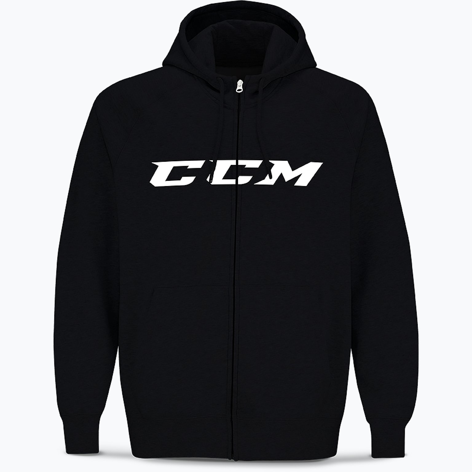 CCM Hockey Full Zip CVC Jr huvtröja Grå