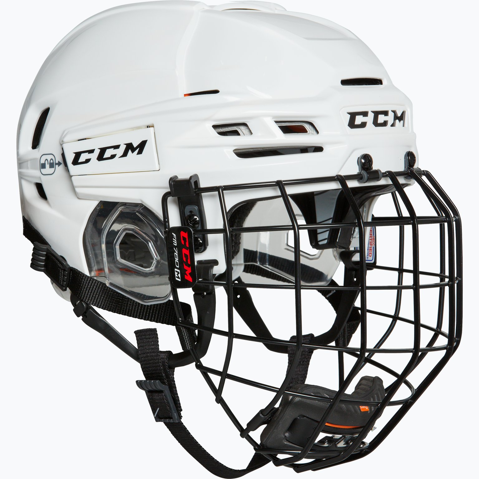 CCM Hockey HTC Tacks 910 Hockeyhjälm Vit