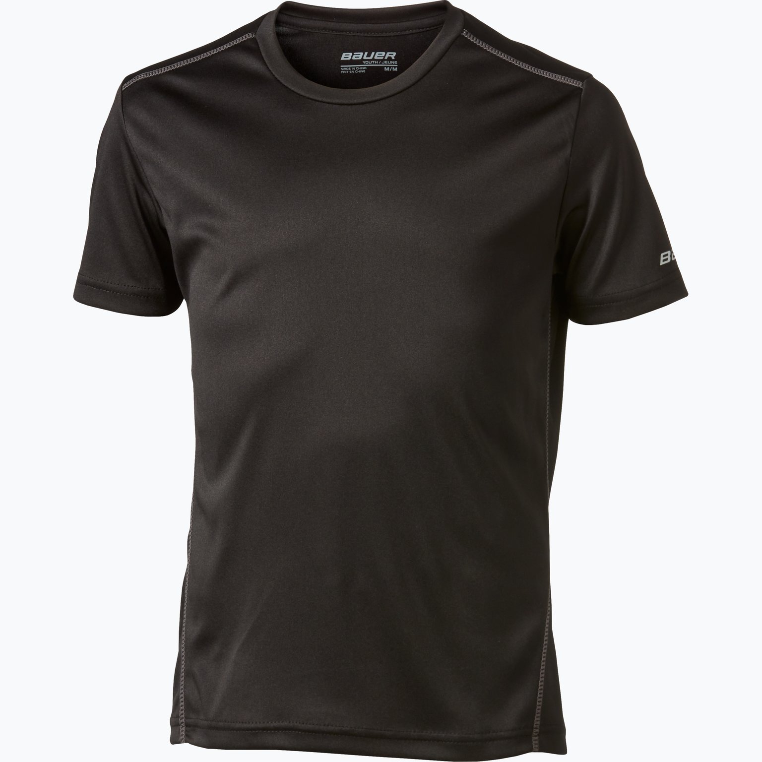 Bauer Hockey Vapor Team YTH Tech T-shirt Svart