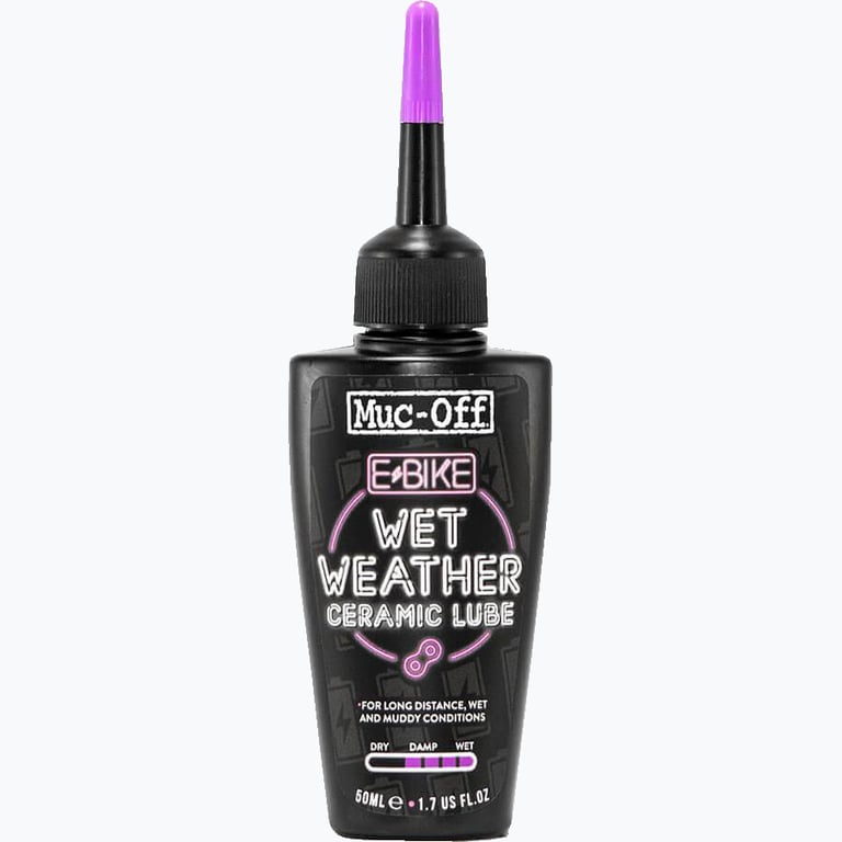 MUCOFF E-Bike Wet Lube 50 ml smörjmedel Svart