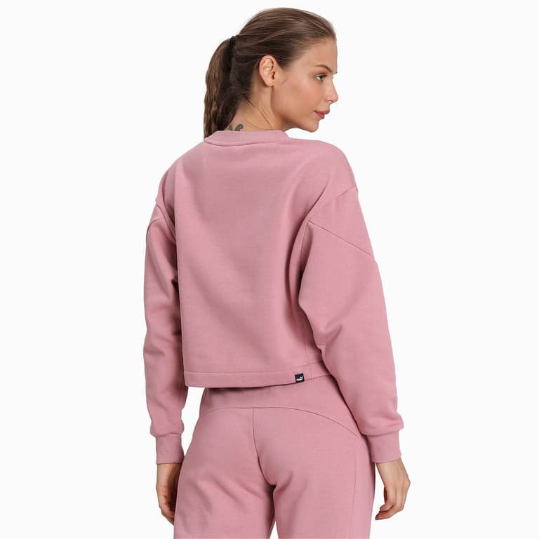 Puma Rebel Crew FL collegetröja Rosa