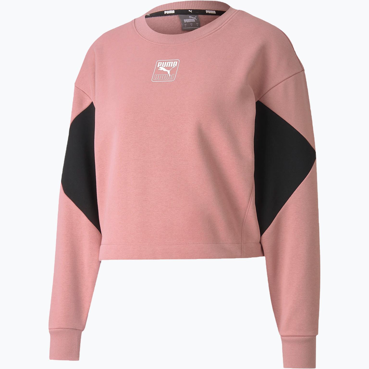 Puma Rebel Crew FL collegetröja Rosa
