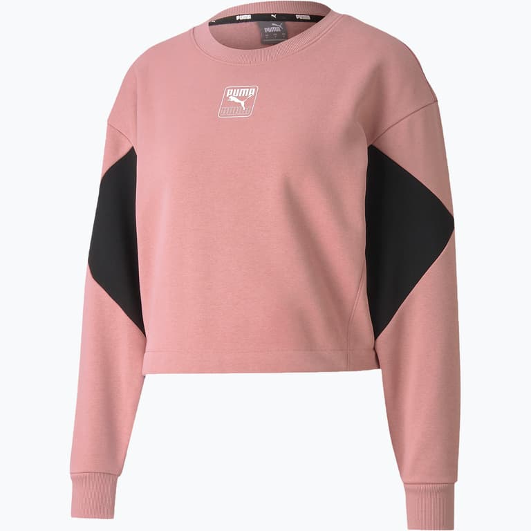 Puma Rebel Crew FL collegetröja Rosa