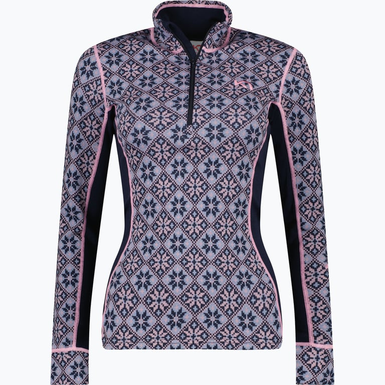 Kari Traa Rose Half Zip W underställströja Blå