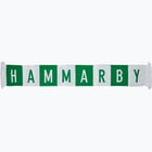 förhandsvisning ikon 2 för Hammarby Hammarby Scarf supporterhalsduk Grön