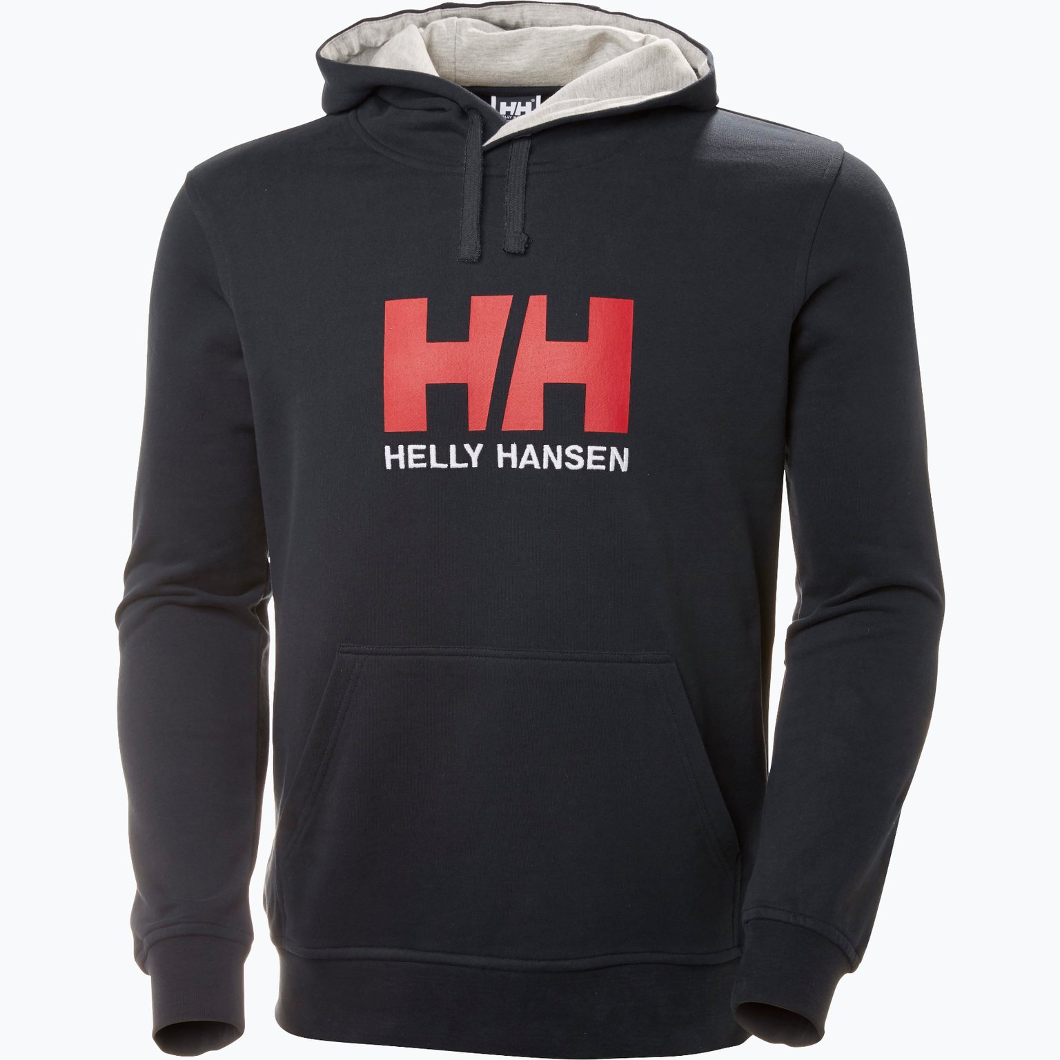 Helly Hansen Logo Hoodie collegetröja Blå