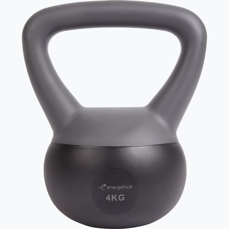 Energetics Soft 4kg kettlebell Grå