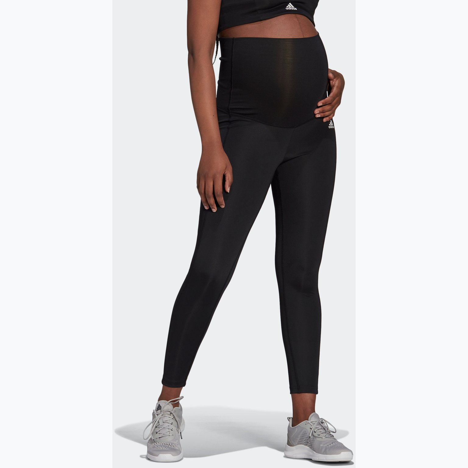 adidas Designed To Move 7/8 Maternity träningstights Svart