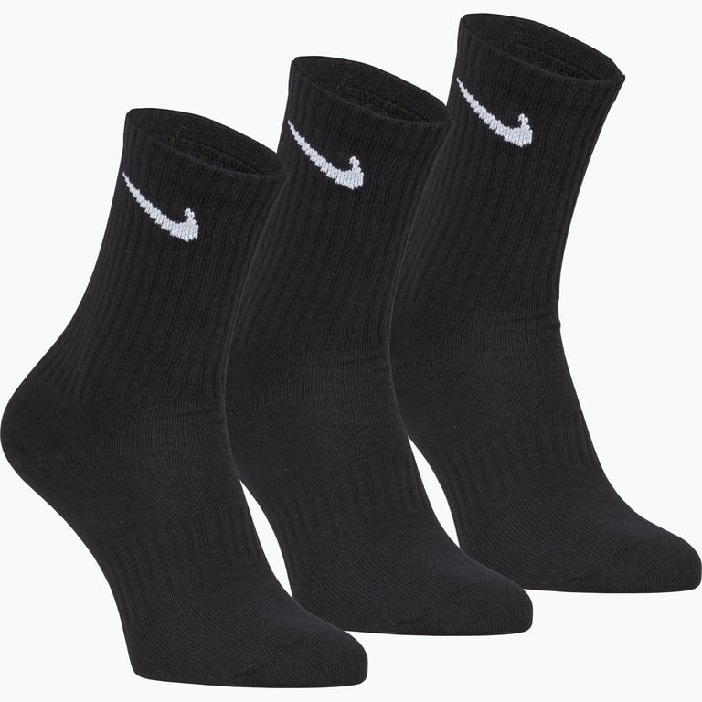 Nike Everyday Lightweight Crew 3-pack strumpor  Svart