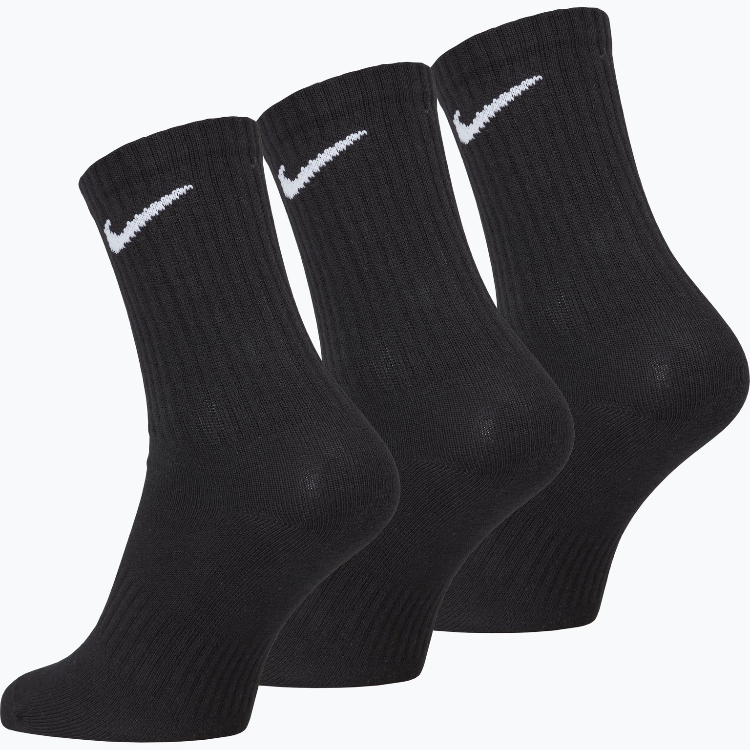 Nike Everyday Lightweight Crew 3-pack strumpor  Svart