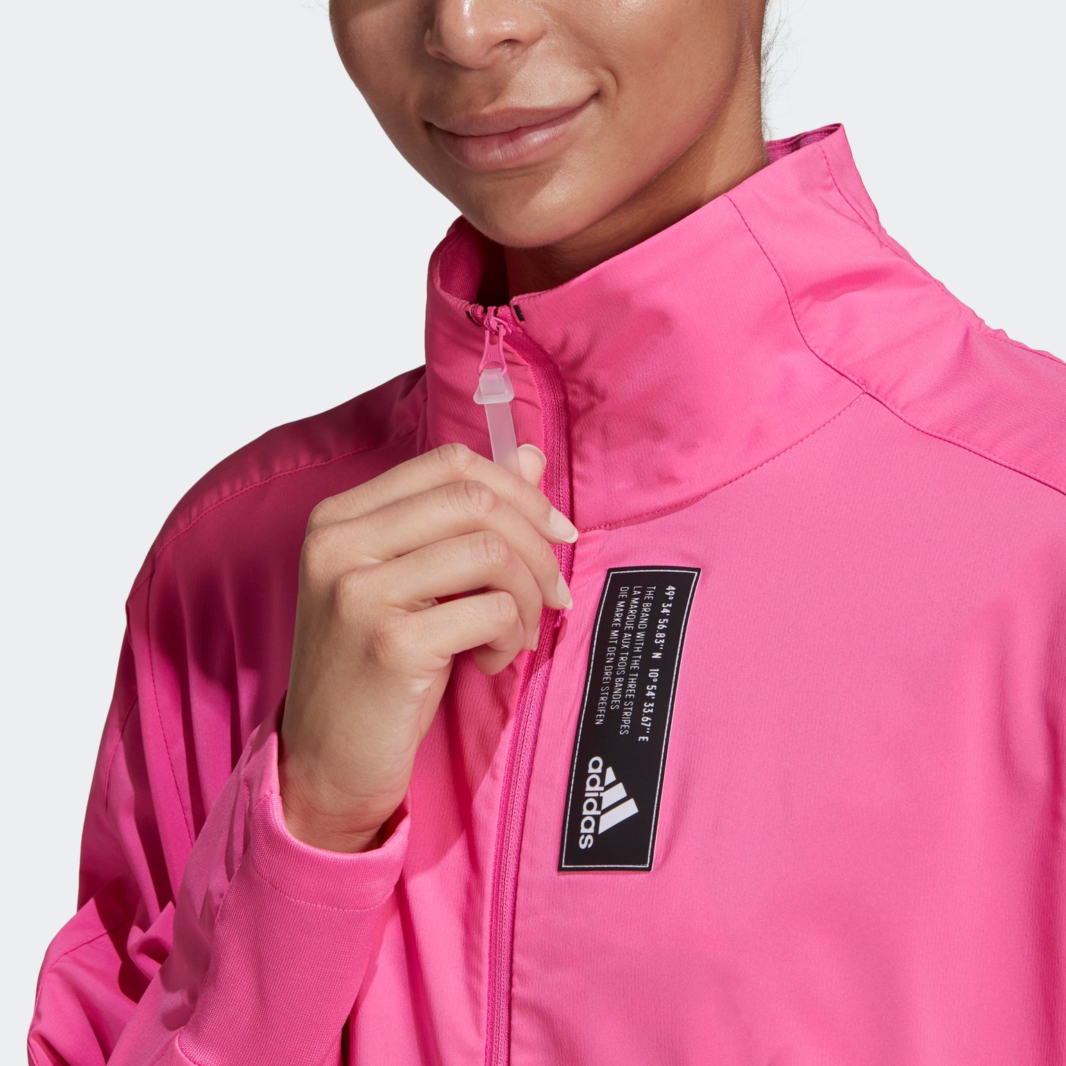 adidas W TE Tracktop 98 träningsjacka Rosa