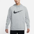 färgalternativ för Grå Nike Dri-FIT Pullover M träningströja