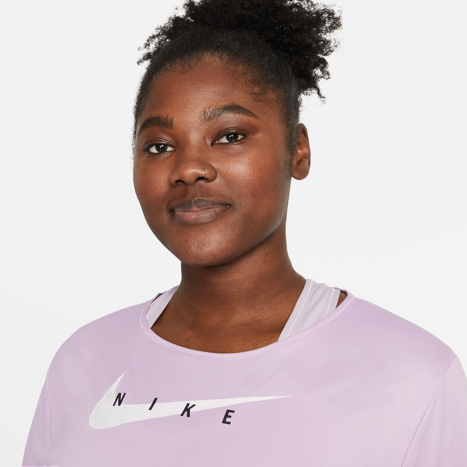 Nike Swoosh Run W t-shirt Lila